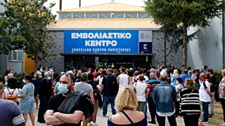 Virus Outbreak Greece Vaccine