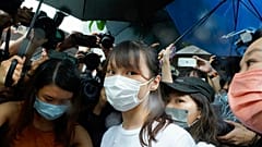 Die Hongkonger Aktivistin Agnes Chow