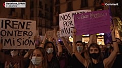 Proteste gegen Gewalt an Frauen