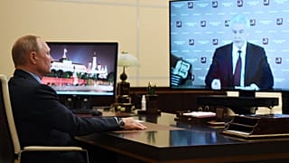 Başkan Putin ile Sergey Sobyanin görüşmesi (Arşiv)