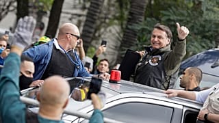 Jair Bolsonaro lors d'un rassemblement de partisans à Sao Paulo - le 12/06/2021