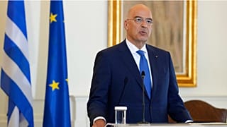Ο υπουργός Εξωτερικών, Νίκος Δένδιας