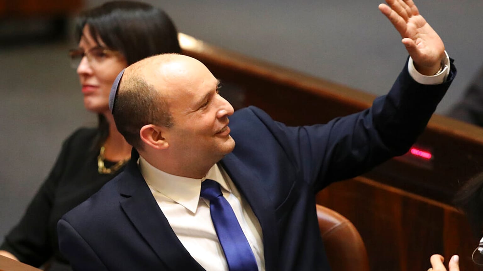 Naftali Bennett, este domingo, no Knesset