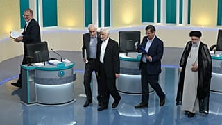 Los principales candidatos a las presidenciales iraníes tras el debate del sábado