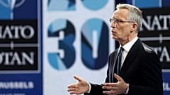 Jens Stoltenberg, Secretario General de la OTAN, en el inicio de la cumbre