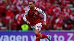 Danimarkalı orta saha oyuncusu Christian Eriksen.