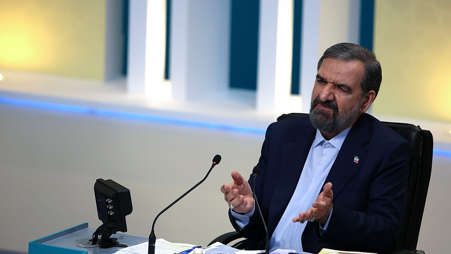 محسن رضایی در مناظره انتخاباتی 