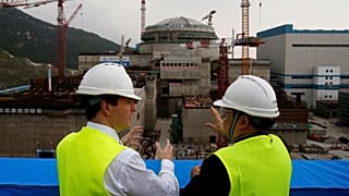 نیروگاه تایشان چین، یک سال قبل از افتتاح