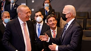 دیدار رجب طیب اردوغان و جو بایدن، در حاشیه نشست ناتو در بروکسل