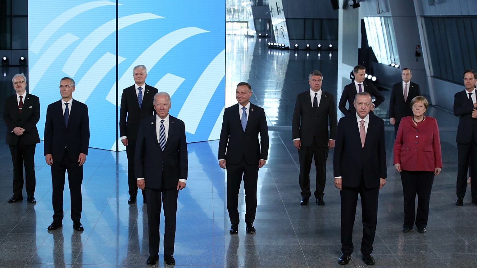 NATO liderleri