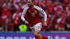 Denmark's Christian Eriksen