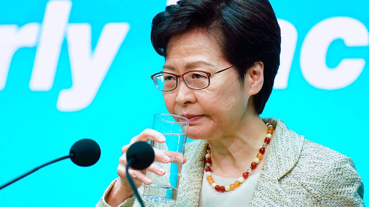 Hongkongs Regierungschefin Carrie Lam