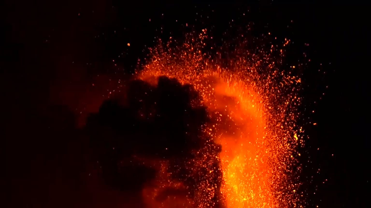 Eruzione sull'Etna