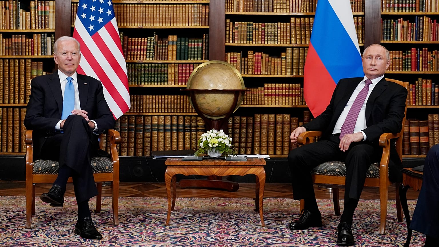 President Joe Biden meets with Russian President Vladimir Putin, Wednesday, June 16, 2021