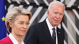 AB Komisyonu Başkanı Ursula von der Leyen ve ABD Başkanı Joe Biden