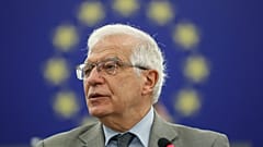 Josep Borrell Fontelles in Strasbourg eastern France, Tuesday 8 june , 2021. 
