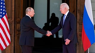 Biden e Putin em Genebra, na Suíça