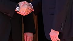 O aperto de mão entre Putin e Biden antes da Cimeira de Genebra