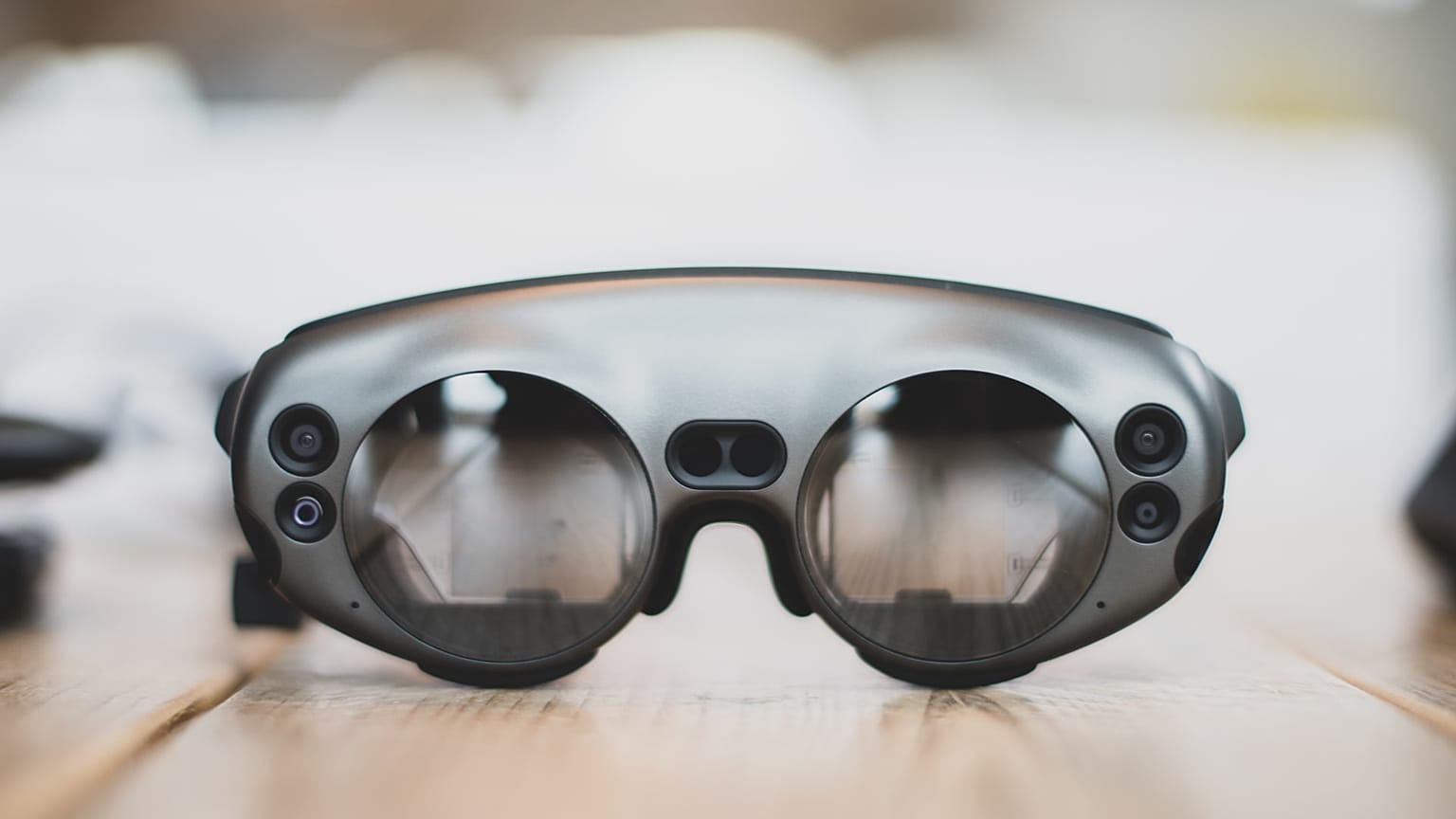 The Magic Leap 1 headset allowed doctors to visualise a 3D map of the inside of a patient's skull. 