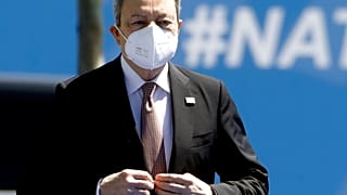 Il premier Mario Draghi al summit NATO di Bruxelles del 14 giugno