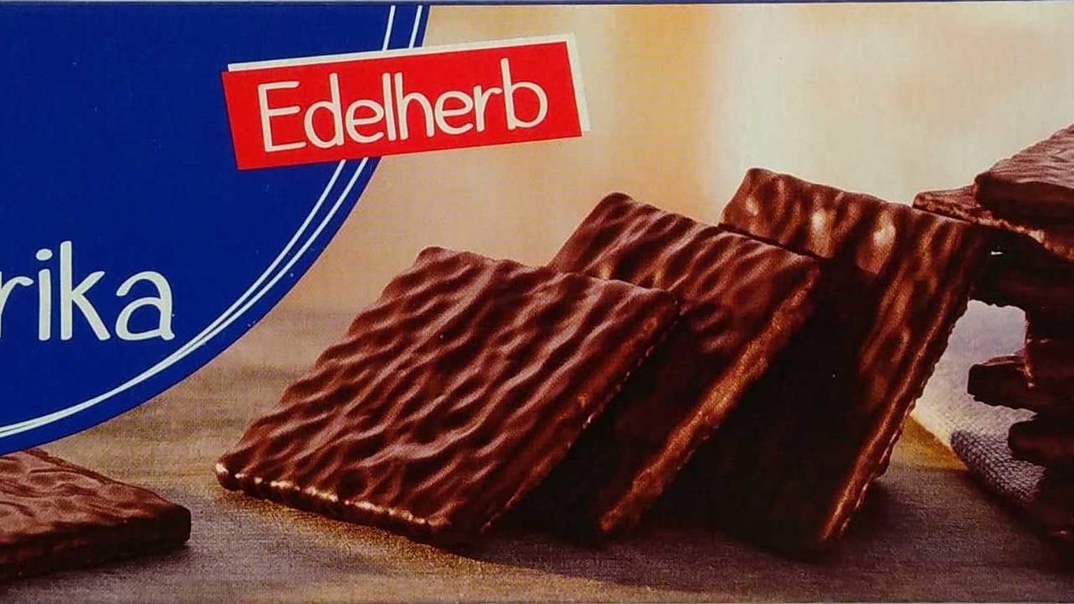 Verpackung der Schokowaffeln "Afrika" von Bahlsen