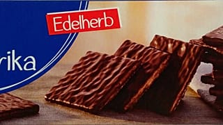 Verpackung der Schokowaffeln "Afrika" von Bahlsen