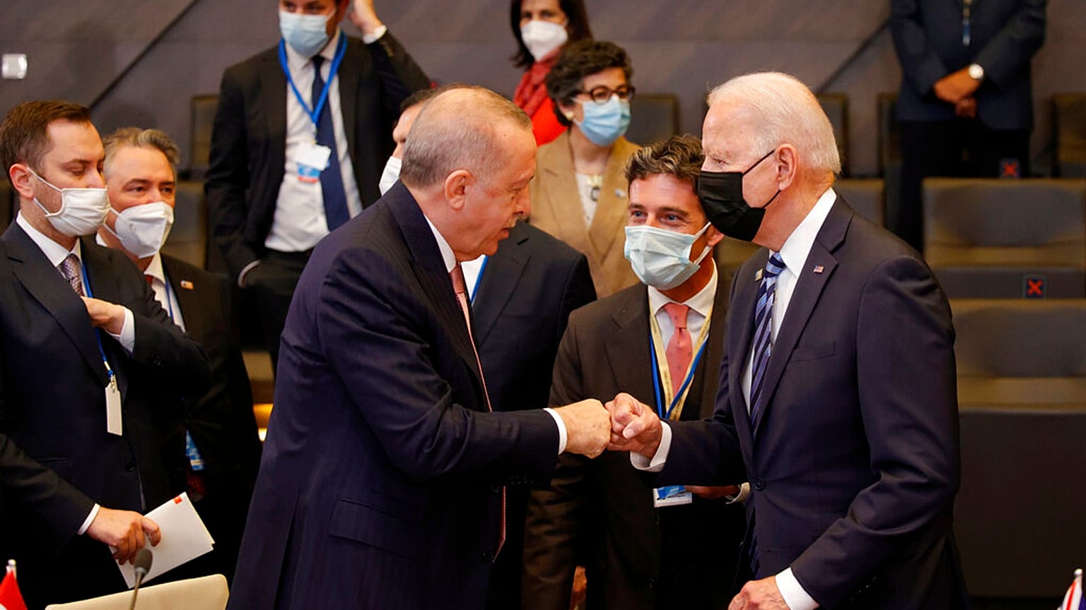  Cumhurbaşkanı Erdoğan ile ABD Başkanı Biden görüşmesi
