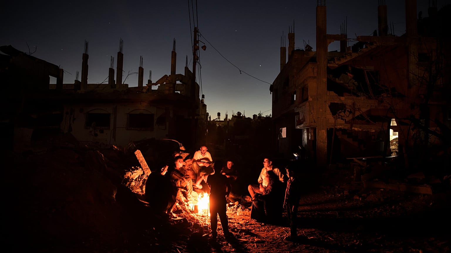 Posições do Hamas bombardeadas por Israel