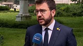 Pere Aragonès said the pardons were a "partial, incomplete solution".
