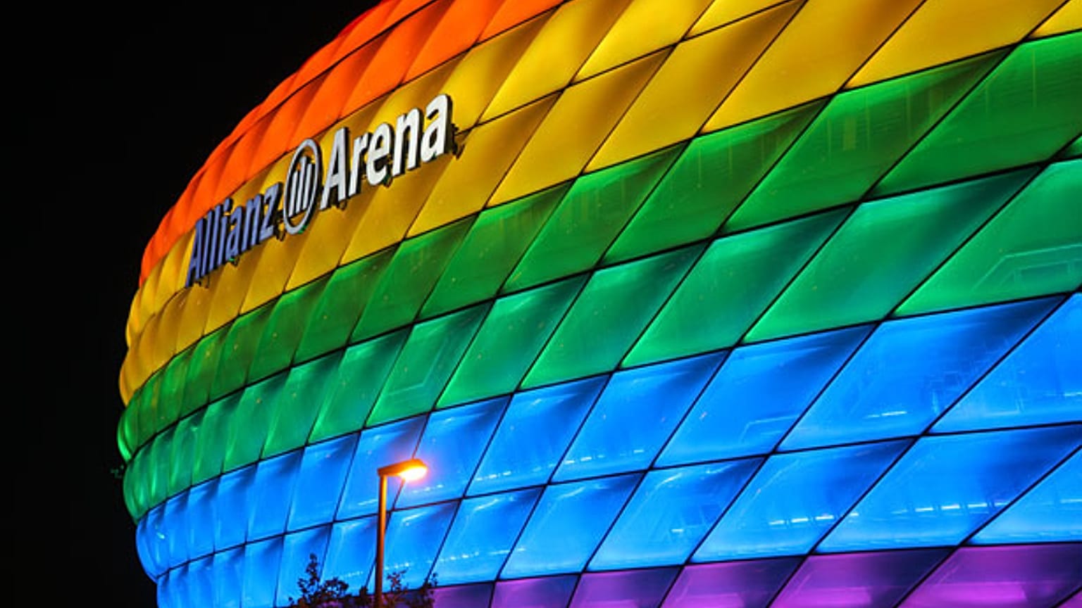 A müncheni Allianz Aréna 2016-ban