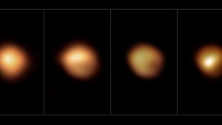 Betelgeuse yıldızının Şili'deki teleskopla elde edilen görüntüleri