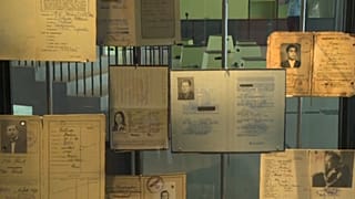 Die Geschichte der Zwangsmigration soll u.a. anhand von Fotos und Karten erzählt werden.
