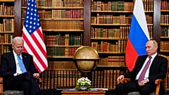 ABD Başkanı Joe Biden (solda), Rusya Devlet Başkanı Vladimir Putin (sağda)