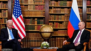 ABD Başkanı Joe Biden (solda), Rusya Devlet Başkanı Vladimir Putin (sağda)