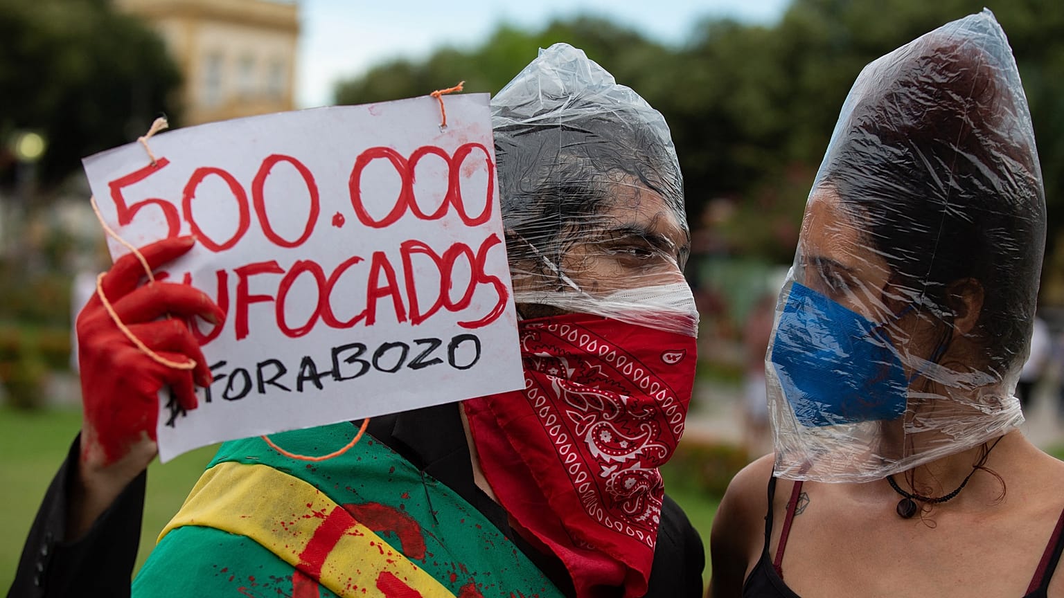 Demonstration in Manaus