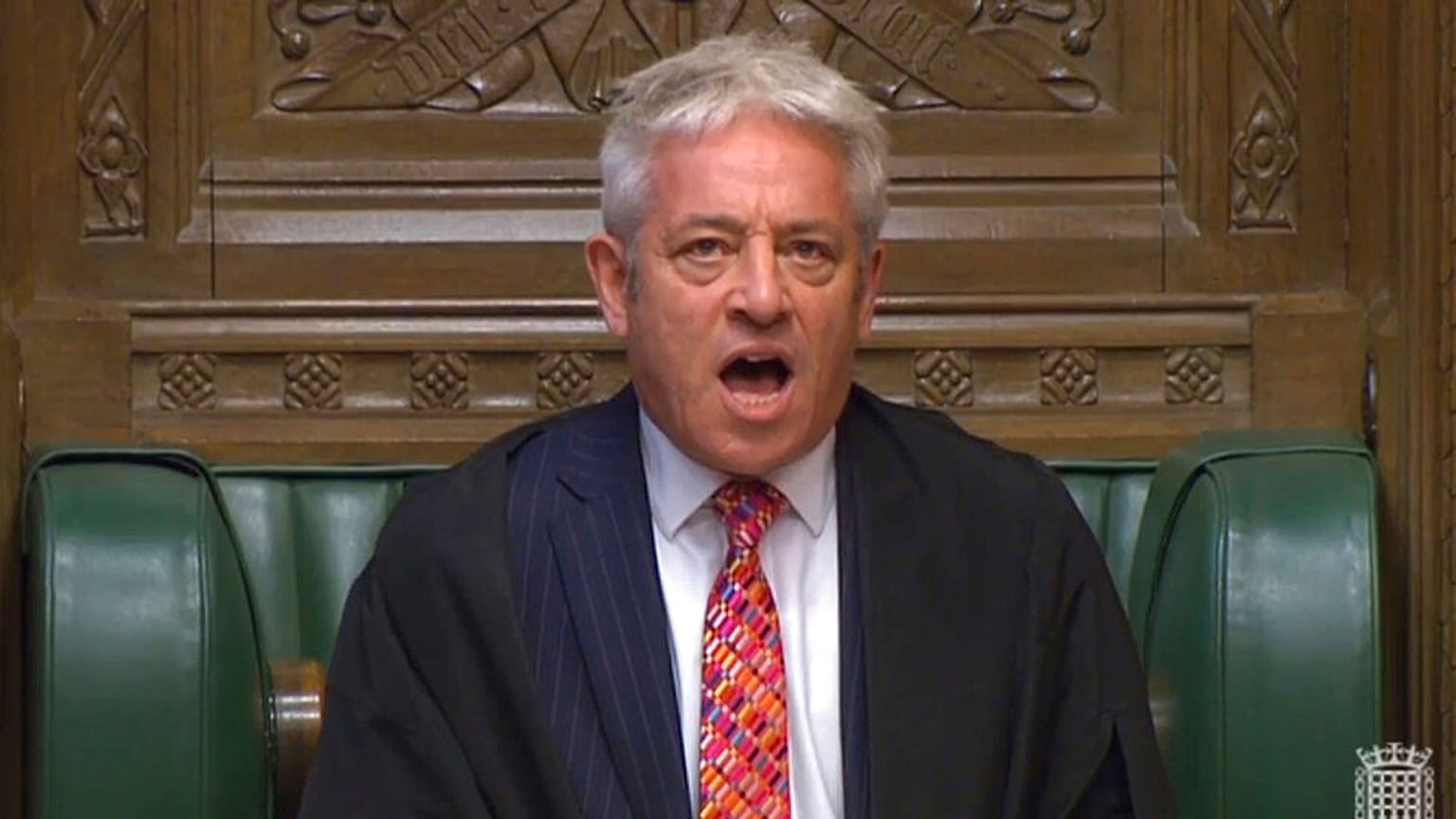 John Bercow cuando era presidente de la Cámara de los Comunes