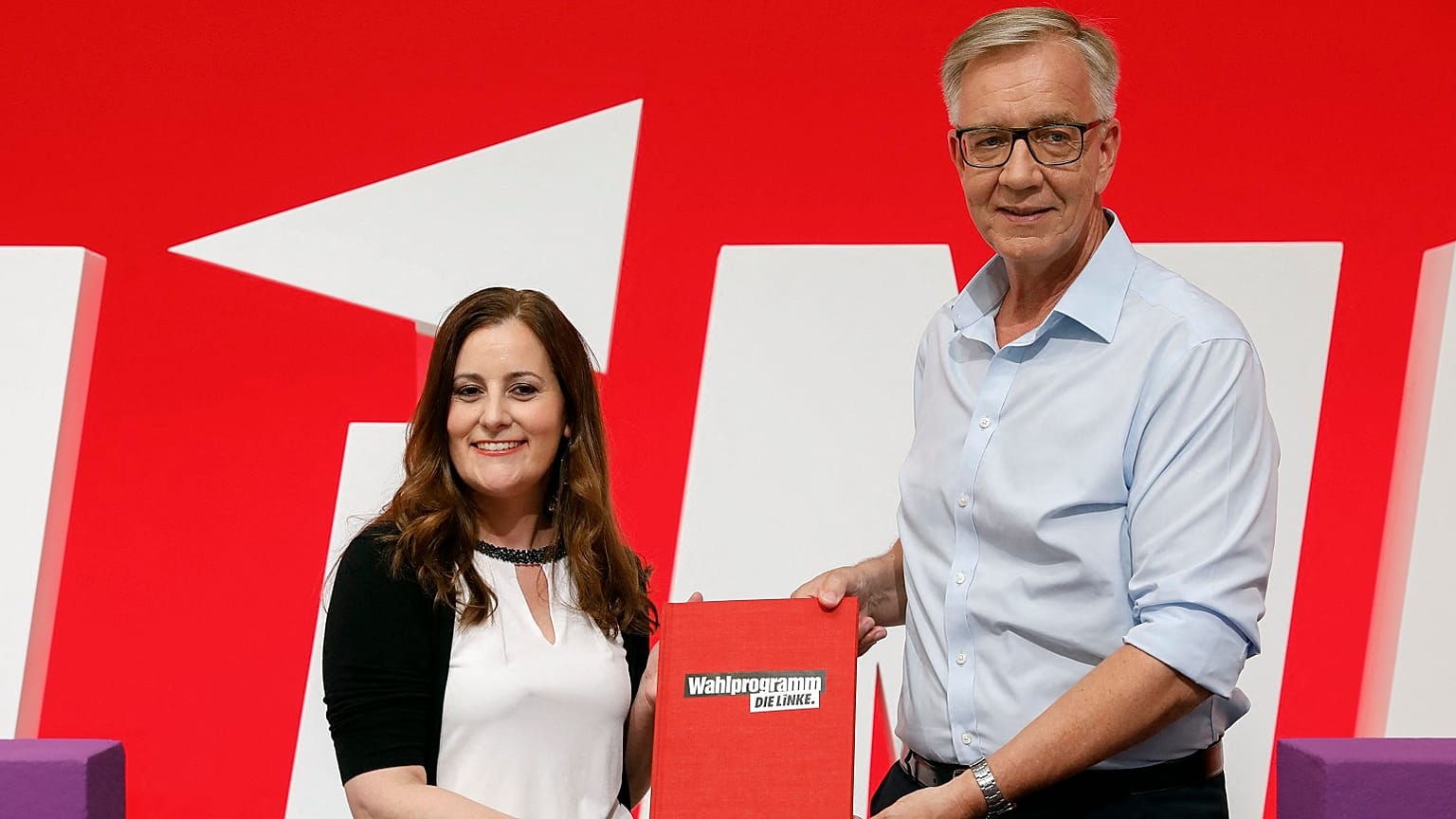 Janine Wissler und Dietmar Bartsch
