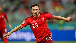 Xherdan Shaqiri schoss gegen die Türkei gleich zwei Tore für die Schweiz