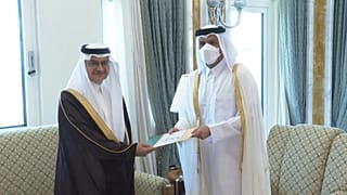 المبعوث السعودي إلى قطر يتولى منصبه 