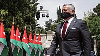 العاهل الأردني، أ ف ب