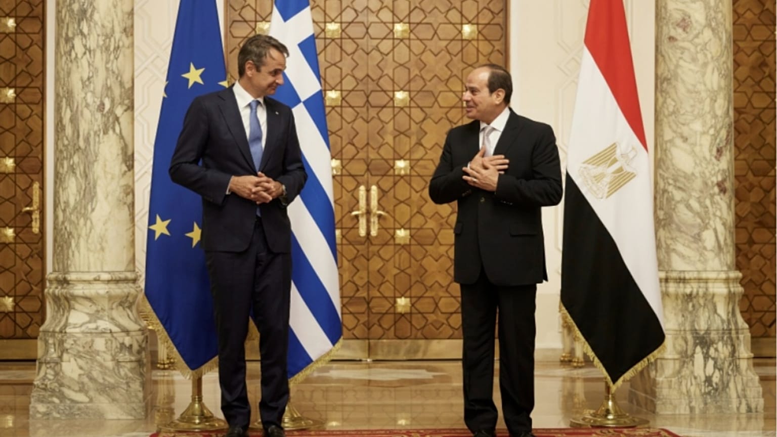 Miçotakis ve el-Sisi
