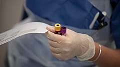 Stock photo of blood samples. Thousands of British haemophiliacs were killed after being treated with blood products infected with HIV and hepatitis in the 1970s and 80s.
