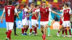 Team aus Österreich in Feierlaune in Bukarest