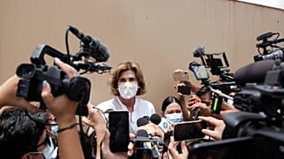 Cristiana Chamorro, política e hija de la expresidenta Violeta Barrios, acusado de malversación de fondos e inhabilitada para los comicios presidenciales.