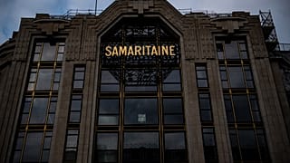 Archives : façade de "La Samaritaine" à Paris, le 19/11/2019