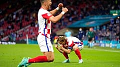 Победа сборных Англии и Хорватии