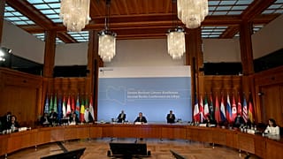 افتتح وزير الخارجية الألماني هايكو ماس المؤتمر 