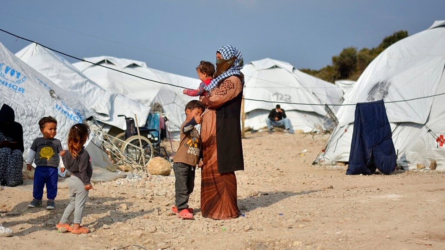 Asylum seekers; Karatepe; Lesvos