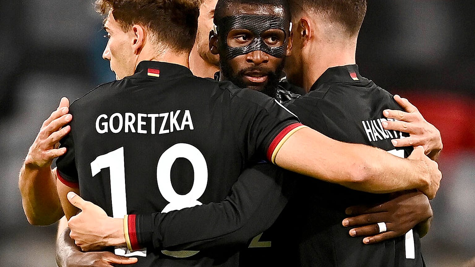 Leon Goretzka beim Spiel gegen Ungarn