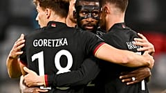 Leon Goretzka beim Spiel gegen Ungarn